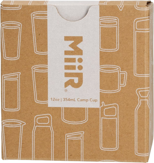 Kubek kempingowy MiiR czarny 350 ml (840150800507) - obraz 3