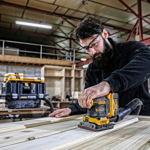 Орбітальна шліфувальна машина DeWalt 18 В DCW200NT без акумулятора та зарядного пристрою (5054905284121) - зображення 7
