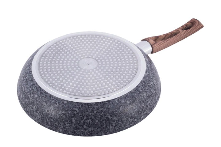 Сковорода Kamille 30см с антипригарным покрытием PTFE из алюминия для индукции и газа KM-4164 - Фото 5 Сковорода Kamille 30см с антипригарным покрытием PTFE из алюминия для индукции и газа KM-4164 - изображение 5
