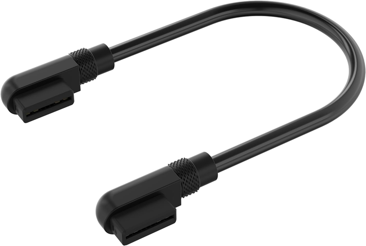 Кабель Corsair iCUE LINK 135 мм 90° 2 Pack Black (840006673781) - зображення 2