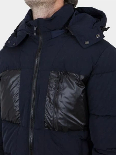 Kurtka męska zimowa Antony Morato MMCO00807FA600144-7106 48 Granatowa (8052136289981) - obraz 3