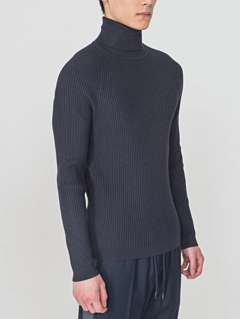 Golf męski Antony Morato MMSW01120YA500002-7073 S Niebieski (8052136044245) - obraz 3