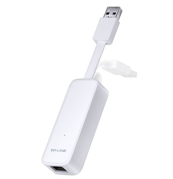 Cетевой адаптер TP-Link UE300 USB3.0 to Gigabit Ethernet RJ45 1 Гбит/с White (UE300) - Фото 2 Cетевой адаптер TP-Link UE300 USB3.0 to Gigabit Ethernet RJ45 1 Гбит/с White (UE300) - изображение 2