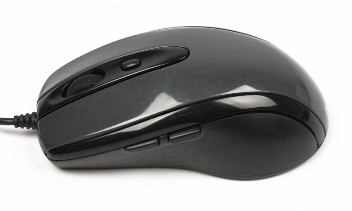 Миша A4Tech N-708X-1 (Glossy Grey) - изображение 2