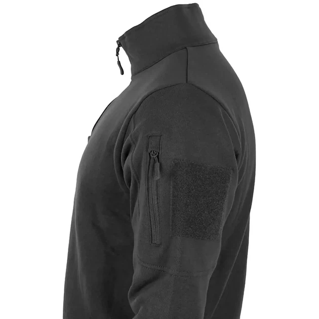 Кофта тактична Чорна Mil-Tec Tactical Sweatshirt 11472502 - М - зображення 7