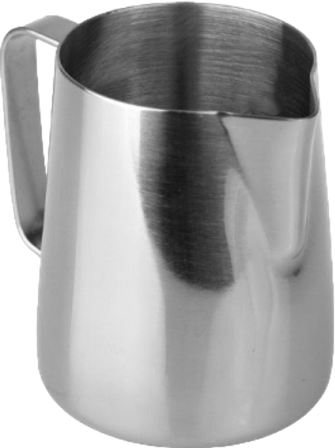 Глечик для молока Rhino Coffee Gear Pitcher Classic сріблястий 360 мл (799439765467) - зображення 2