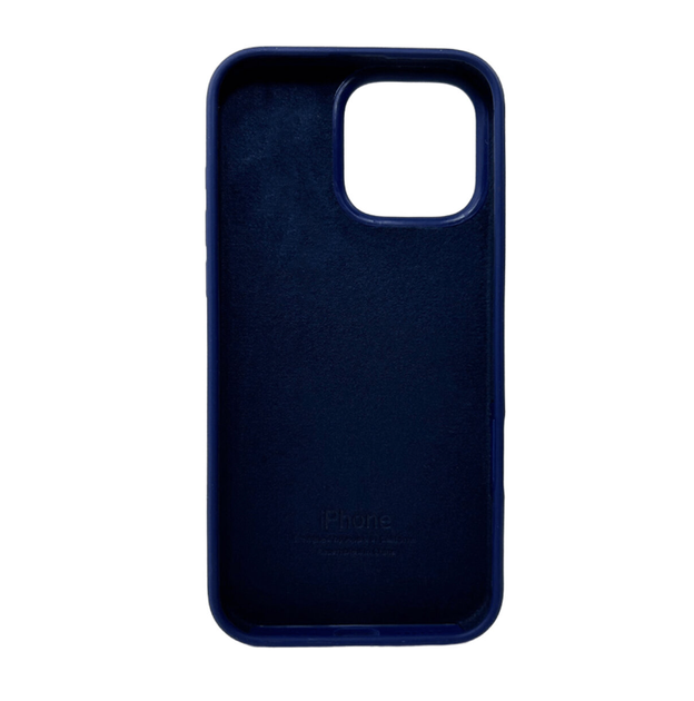 Захисний чохол-накладка Silicone Full Case AA Open Cam для Apple iPhone 16 Pro Max Navy Blue (FullOpeAAi16PM-39) - Фото 2 Захисний чохол-накладка Silicone Full Case AA Open Cam для Apple iPhone 16 Pro Max Navy Blue (FullOpeAAi16PM-39) - зображення 2