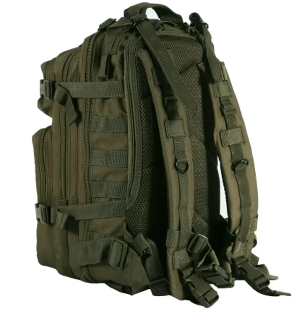 Рюкзак Camo Assault 25L olive green оливковый - изображение 2