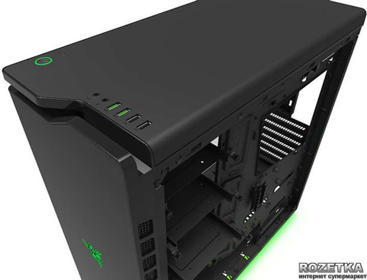 NZXT H440 razer ブラック PCケース Корпус NZXT H440 Black (CA-H442W-M8) – фото, отзывы