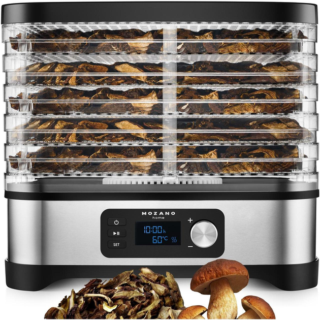 Сушилка дегидратор для продуктов питания Mozano PRO Dehydrator 450 Вт - изображение 3