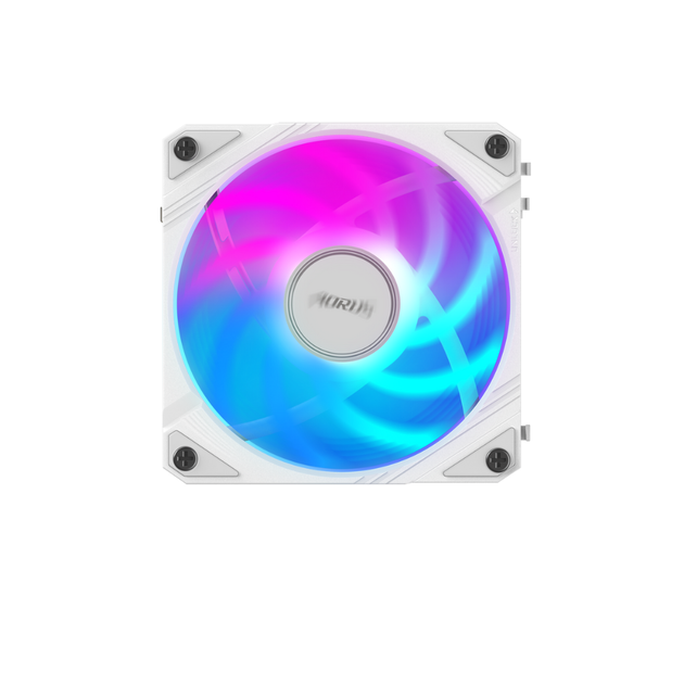 Вентилятор для корпусу GIGABYTE GP-ECFAN1201 ICE 120 мм RGB підсвічування - зображення 2