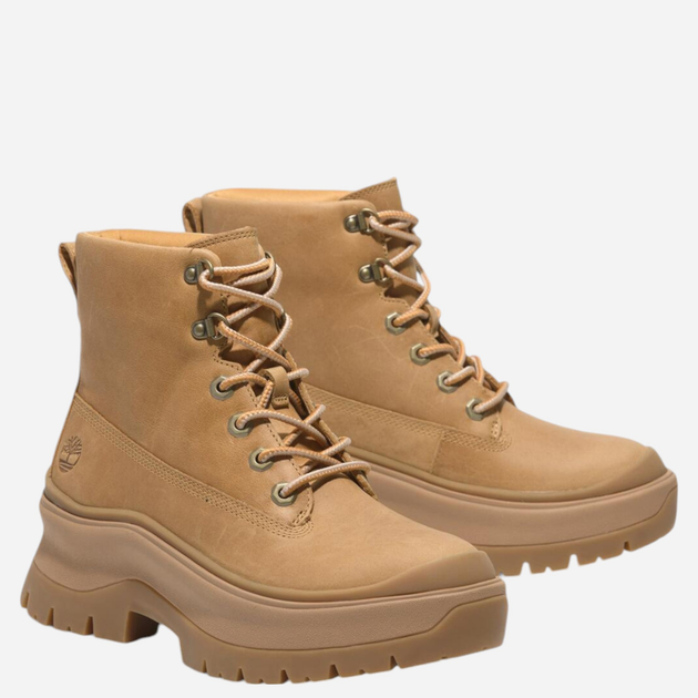 Trapery damskie skórzane Timberland Roxie Lane TB0A295JEN11 37.5 (6.5US) 23.5 cm Żółte (197065861124) - obraz 2