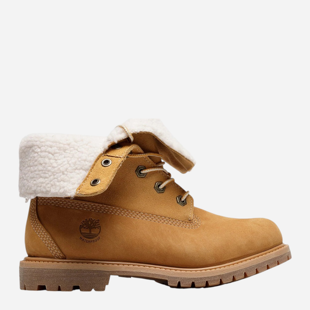 Жіночі зимові черевики високі Timberland Authentic TB18329R2311 40 (9US) 26 см Жовті (197065985974) - зображення 1