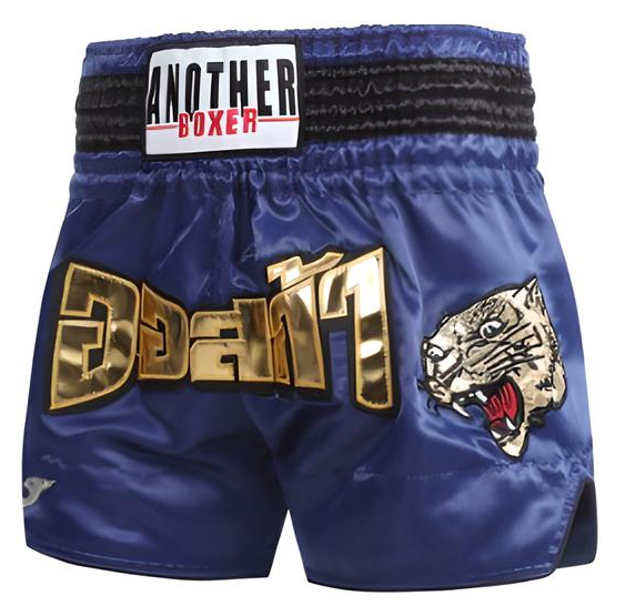Шорти для тайского боксу та кікбоксингу Lion Another Boxing розмір S, ріст 130-140 см, сині (TSH-02-S) - изображение 2