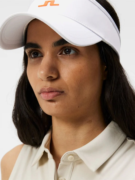 Koszulka polo damska J.Lindeberg jlgwjt09009-e031 L Biała (7310420995194) - obraz 3