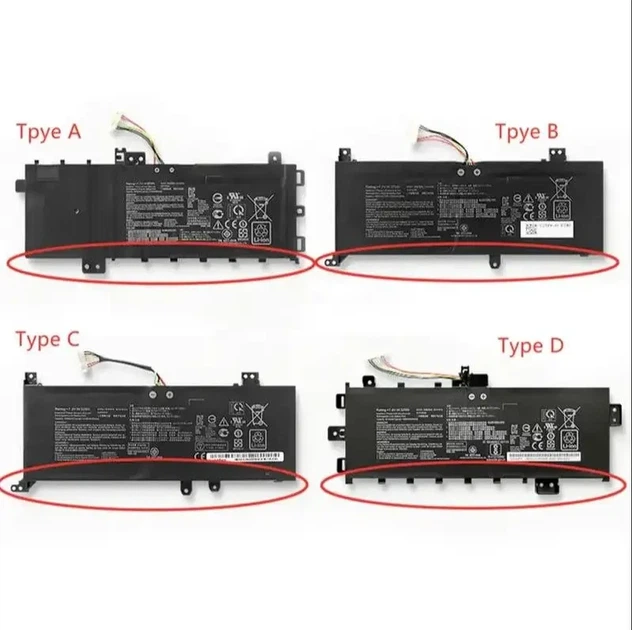Акумулятор для ноутбука Asus V5000, Y5100U, M5050D, FL8600F, X512DA, B21N1818, C21N1818-4 Type-D 4240mah 37Wh - Фото 2 Акумулятор для ноутбука Asus V5000, Y5100U, M5050D, FL8600F, X512DA, B21N1818, C21N1818-4 Type-D 4240mah 37Wh - зображення 2