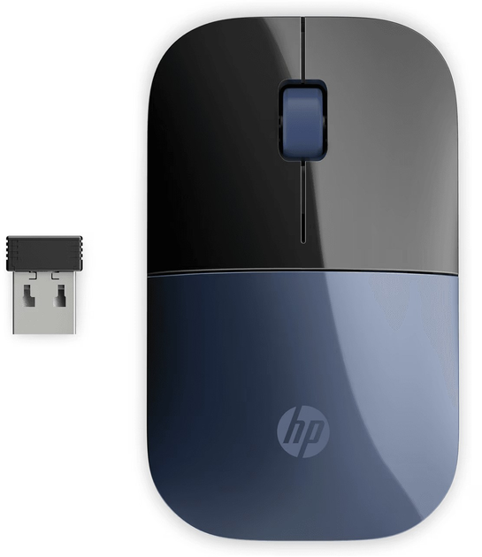 Mysz HP Z3700 Wireless Blue (7UH88AA#ABB) - obraz 1