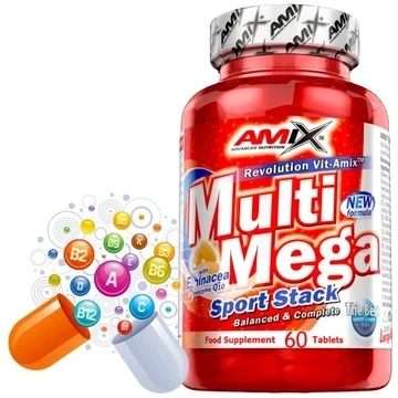 Комплекс витаминов и минералов 60 Multi Mega Sport Stack 60tab - изображение 5