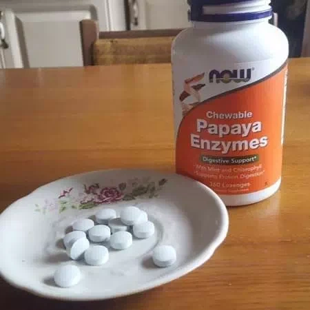 Папайя Энзимы ферменты для пищеварения NOW Papaya Enzyme Chewable 360 lozenges в упаковке (VMD-1205659) - Фото 3 Папайя Энзимы ферменты для пищеварения NOW Papaya Enzyme Chewable 360 lozenges в упаковке (VMD-1205659) - изображение 3