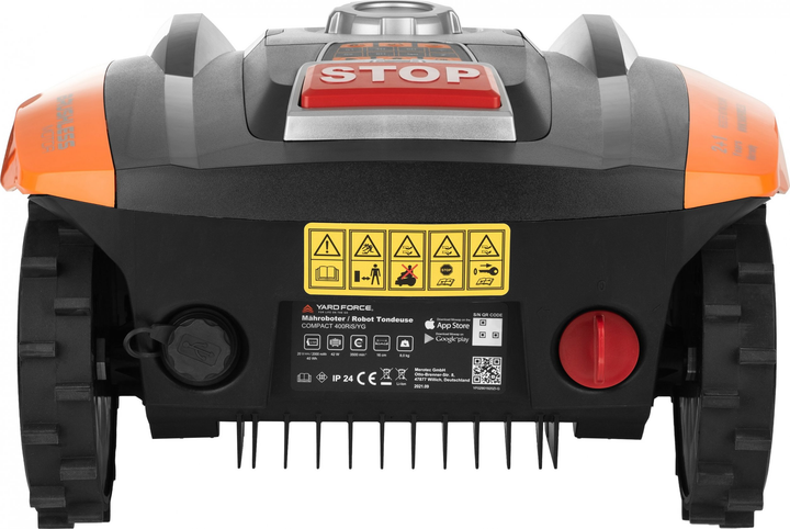 Робот-газонокосилка Yard Force COMPACT400m WiFi YF-RC400RIS (6939500732606) - изображение 7