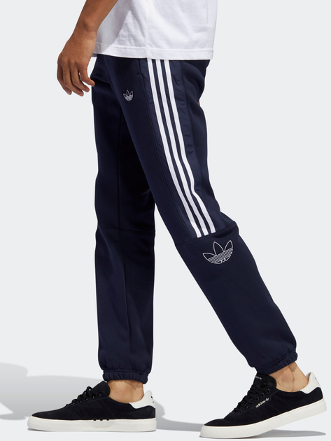 Спортивні штани чоловічі adidas Outline Sp Flc EJ8792 XS Темно-сині (4061619490343) - зображення 3