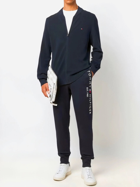 Spodnie dresowe męskie Tommy Hilfiger W0MW08388DW5 L Ciemnogranatowe (8720111201494) - obraz 3