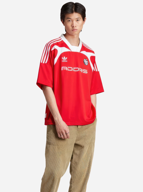 Koszulka sportowa męska Adidas IW3637 S Czerwona (4067886872936) - obraz 3