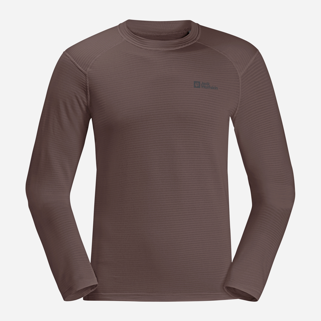 Рашгард чоловічий Jack Wolfskin Infinite L/S M 1808312-2365 M Коричневий (4064993866629) - зображення 3