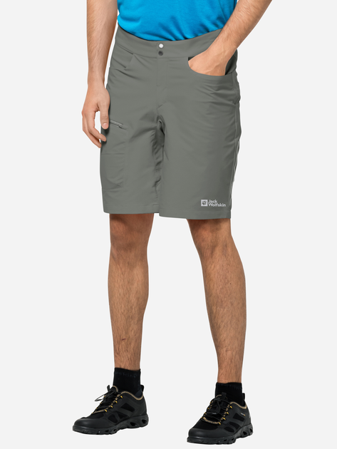 Спортивні шорти чоловічі Jack Wolfskin Tourer Shorts M 1507231-4143 48 Хакі (4064993663563) - зображення 1