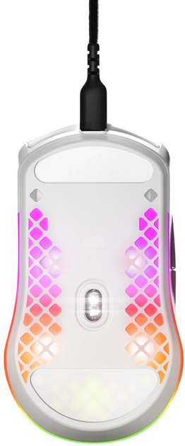 Mysz SteelSeries Aerox 3 USB Snow (5707119043212) - obraz 5