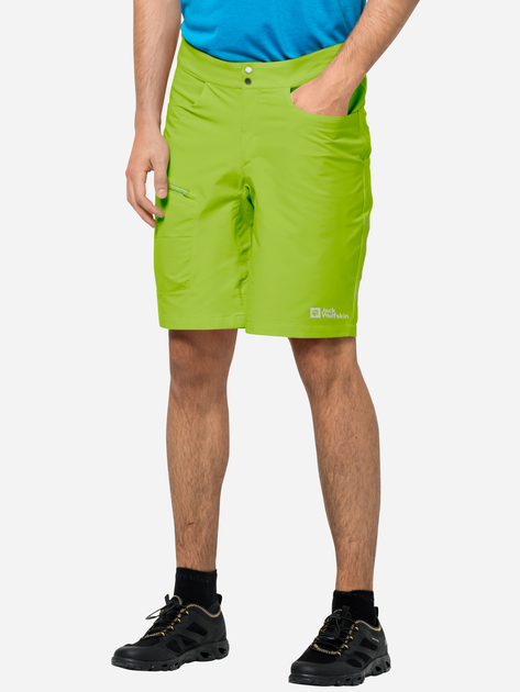 Spodenki sportowe męskie Jack Wolfskin Tourer Shorts M 1507231-4150 46 Jasnozielone (4064993663624) - obraz 1