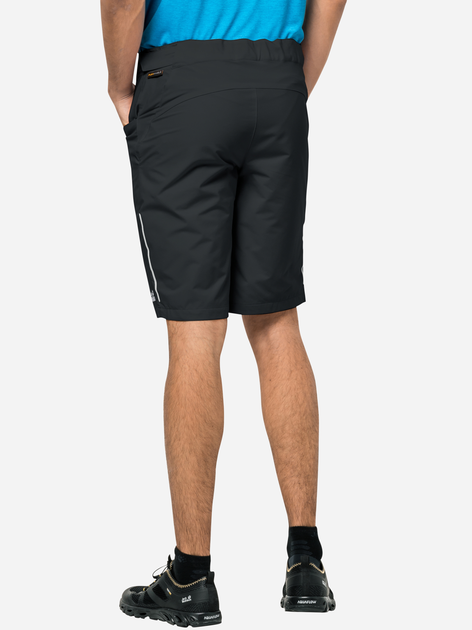 Спортивні шорти чоловічі Jack Wolfskin Tourer Shorts M 1507231-6000 58 Чорні (4064993142747) - зображення 2