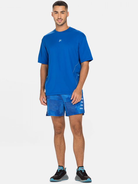 Koszulka sportowa męska Fila FAM0281-50031 L Niebieska (4064556418050) - obraz 3