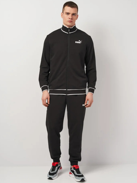 Спортивний костюм чоловічий Puma Sweat Tracksuit 67888901 XL Чорний (4099685602353) - зображення 1