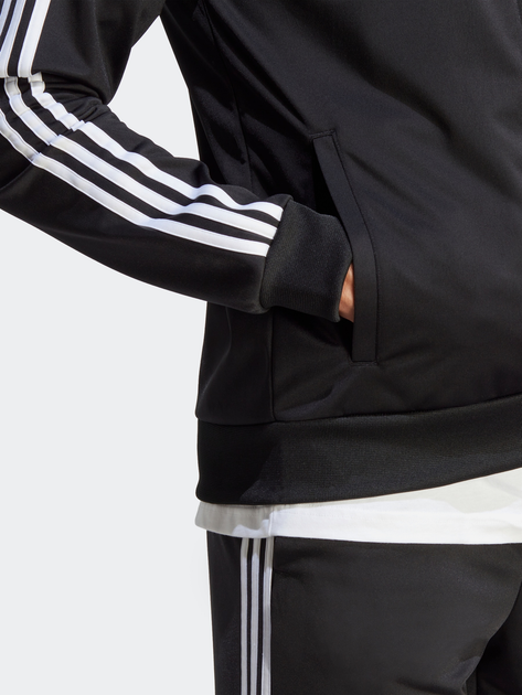 Komplet sportowy męski adidas 3Stripes Tricot Track Suit IC6747 L-Short Czarny (4065432655682) - obraz 6