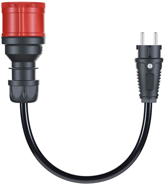 Adapter do samochodu elektrycznego go-e Gemini flex 11 kW CEE16 Red na Schuko (CH-04-30) - obraz 1