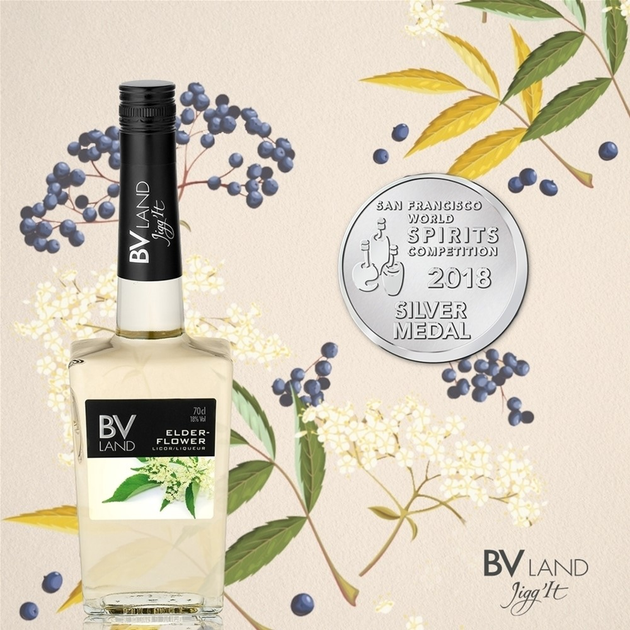 Ликер BVLand Elderflower бузиновый (8436599480114) - изображение 4