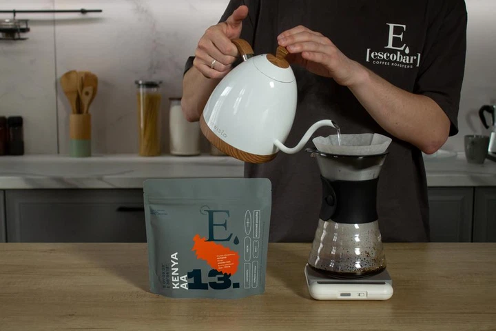 Кава зернова Escobar Coffee Kenya AA Арабіка 250 грам - Фото 5 Кава зернова Escobar Coffee Kenya AA Арабіка 250 грам - зображення 5