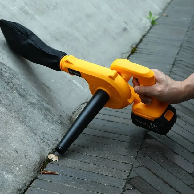 Аккумуляторная воздуходувка пылесос 2в1 для сбора листьев, BLOWER LY-4 , беспроводной садовый пылесос-дуйка - изображение 6