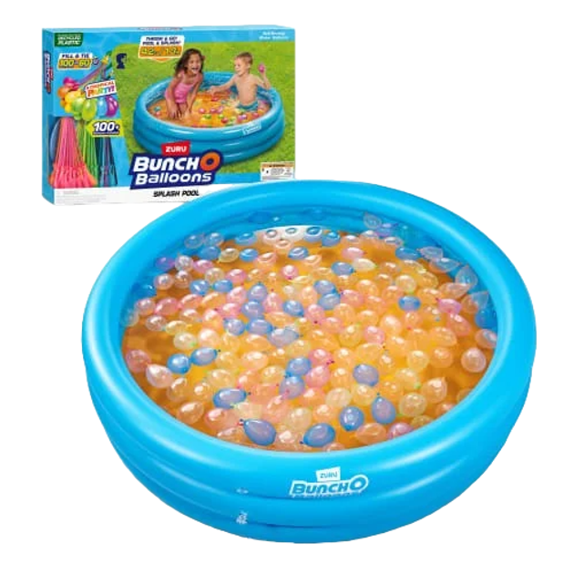 Надувний басейн для дітей Bunch O Balloons зі 100 кулями 130 см (4894680029569) - зображення 3