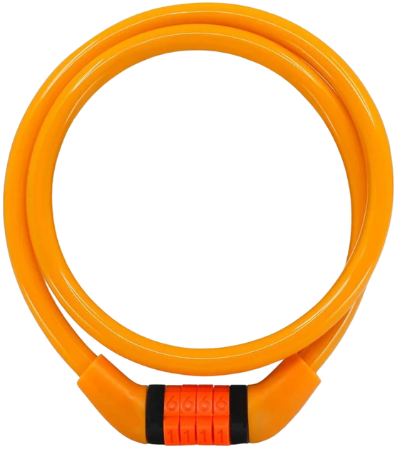 Zapięcie do roweru Crazy Safety 210105-10 Orange (5744001761595) - obraz 1