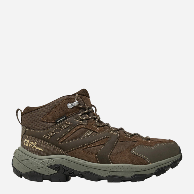 Buty trekkingowe męskie Jack Wolfskin Vojo Tour LT Texapore Mid M A62074_5719 45.5 Brązowe (4064886368421) - obraz 1