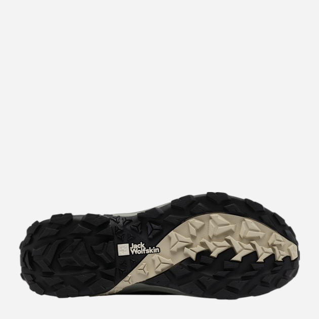 Чоловічі кросівки для трекінгу з мембраною Jack Wolfskin Vojo Tour Texapore Low M A62070_5719 40.5 Зелені (4064886367776) - зображення 7