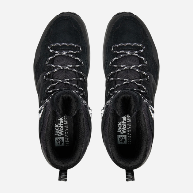 Buty trekkingowe męskie Jack Wolfskin Vojo Tour LT Texapore Mid M A62074_6350 44.5 Ciemnoszare (4064886364591) - obraz 5
