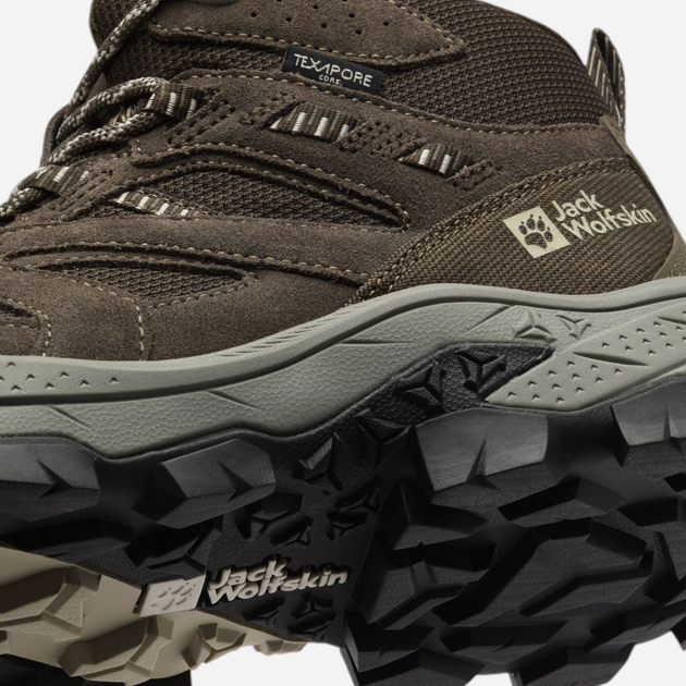 Buty trekkingowe męskie Jack Wolfskin Vojo Tour Texapore Mid M A62072_5719 45 Ciemnobrązowe (4064886369527) - obraz 7