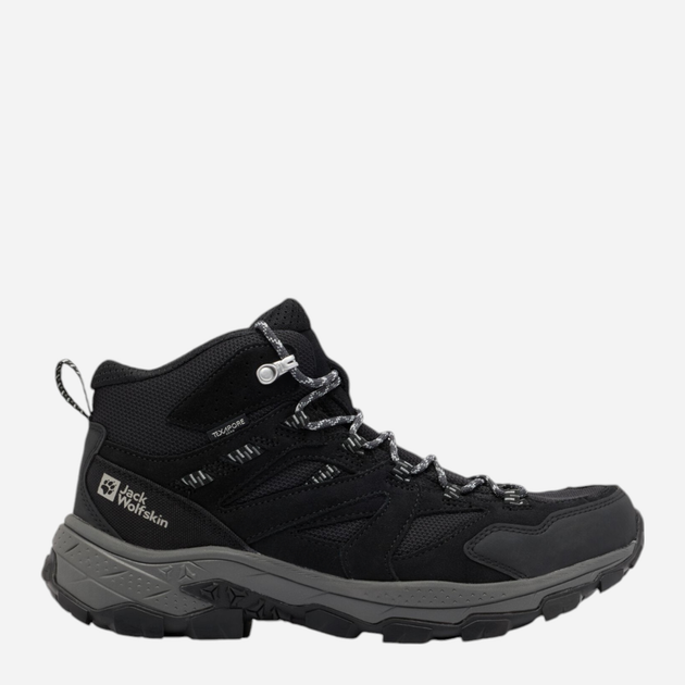 Buty trekkingowe męskie Jack Wolfskin Vojo Tour Texapore Mid M A62072_6350 40.5 Ciemnoszare (4064886368872) - obraz 1