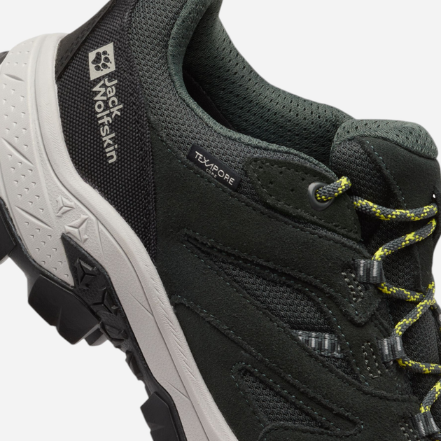 Buty trekkingowe męskie Jack Wolfskin Vojo Tour Texapore Mid M A62070_E0167 50 Ciemnozielone (4064886368414) - obraz 8
