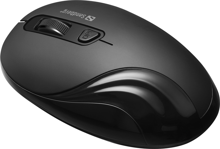 Миша Sandberg Mouse Wireless Black (631-03) - зображення 2