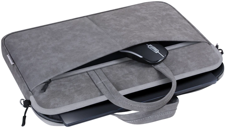 Torba na laptopa Defender Solid 15.6" Grey (4745090824223) - obraz 3