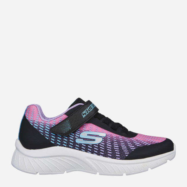 Дитячі кросівки для дівчинки Skechers Microspec Plus Disco Dreaming 303532L 27.5 Чорний/Рожевий (196642590570) - зображення 1